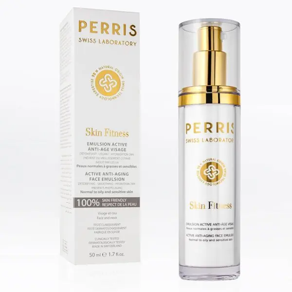 Perris Swiss Laboratory Skin Fitness Active Anti-Aging Face Emulsion - 50ml Direkt Vom Hersteller
