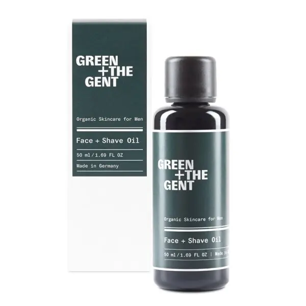 Green + The Gent Face + Shave Oil - 50ml Knallerangebot