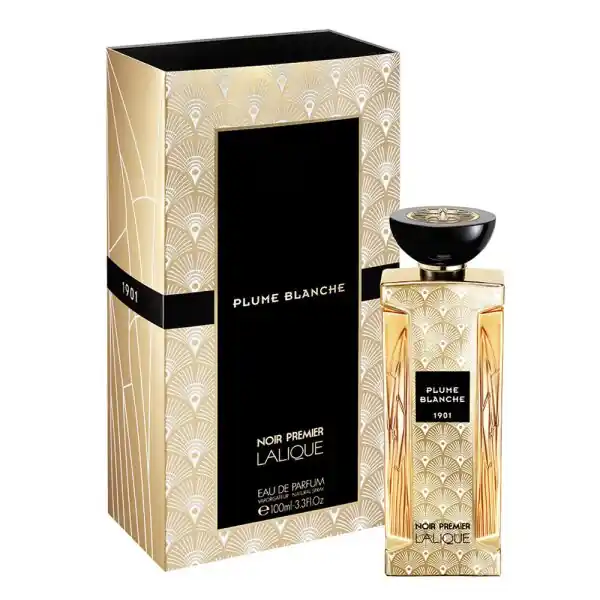 Letzte Chance Lalique Noir Premier - Plume Blanche 1901