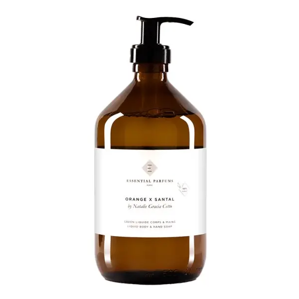Geprüft Essential Parfums Orange X Santal by Natalie Gracia Cetto - Liquid Body & Hand Soap