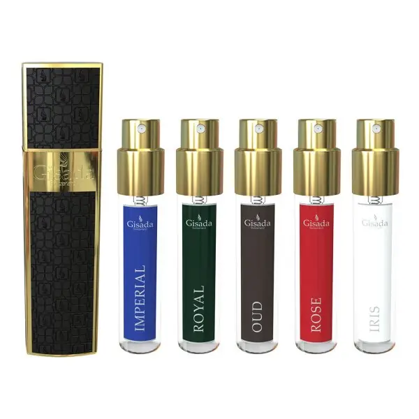 Knallerangebot Gisada Luxury Line - Travel Set - Black