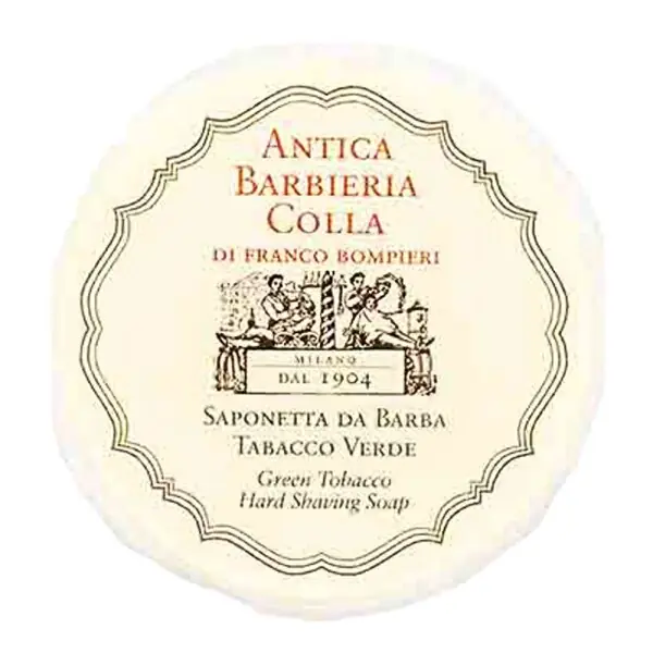 Markenprodukt Antica Barbieria Colla Green Tobacco Hard Shaving Soap