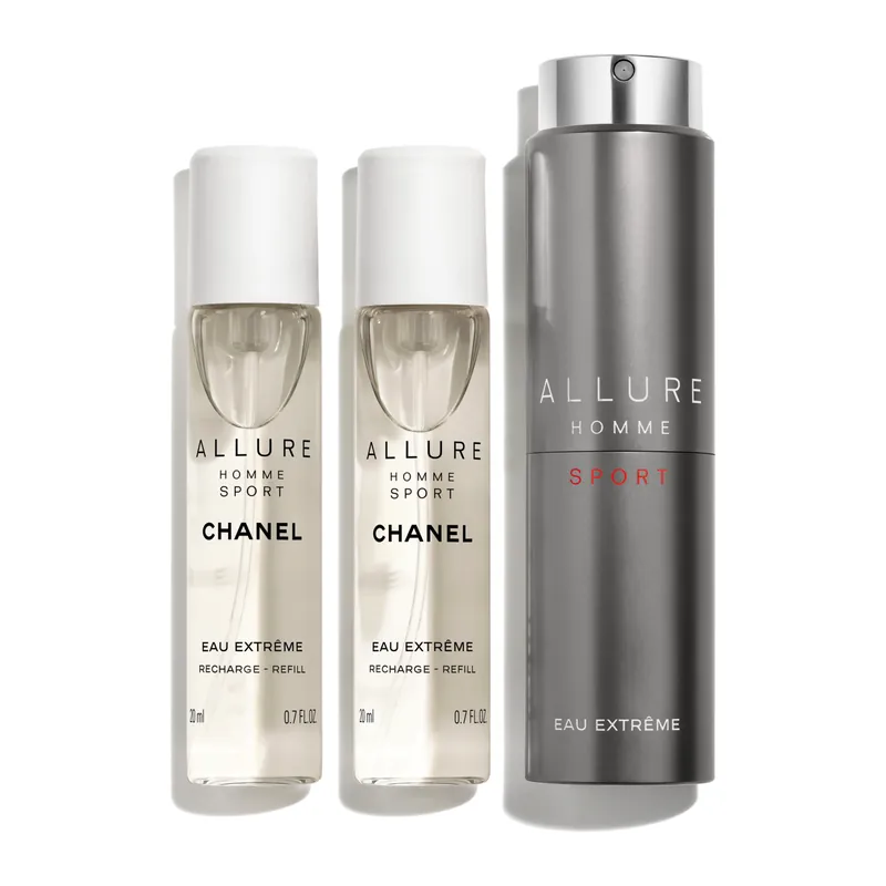 CHANEL ALLURE HOMME SPORT EAU EXTRÊME NACHFÜLLBARES TWIST & SPRAY 3x20ml Super-Preis