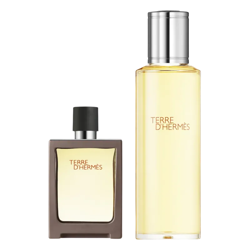 Begrenztes Angebot HERMÈS TERRE D‘HERMÈS EAU DE TOILETTE 30ml & REFILL 125 ML