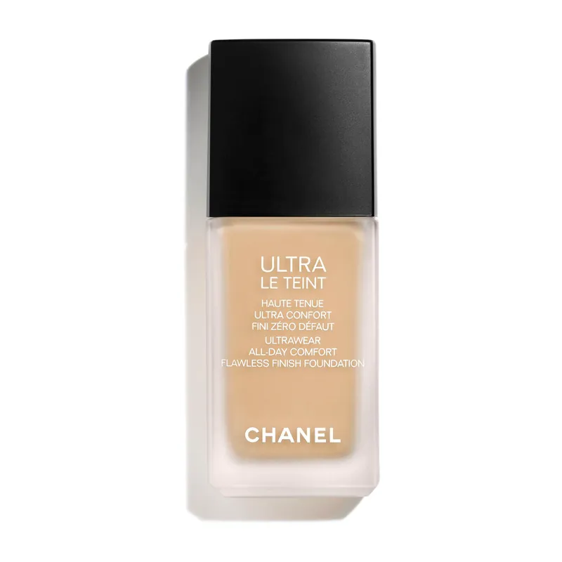 CHANEL ULTRA LE TEINT FLUID-FOUNDATION ULTRA-LANGER HALT - MAXIMALER TRAGEKOMFORT - MAKELLOSES FINISH Neue Ware