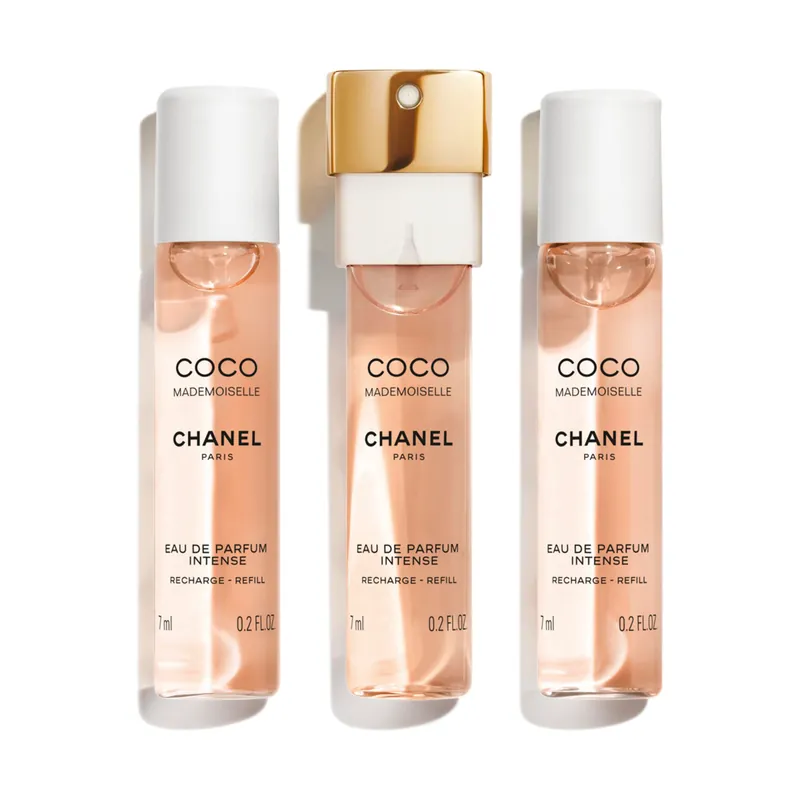 Nur Für Kurze Zeit CHANEL COCO MADEMOISELLE EAU DE PARFUM INTENSE MINI TWIST & SPRAY 3x7 ML NACHFÜLLUNG