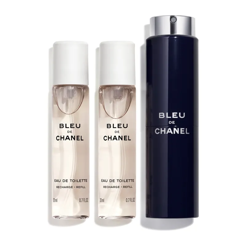 Zertifiziert CHANEL BLEU DE CHANEL EAU DE TOILETTE TWIST & SPRAY 3x20ml