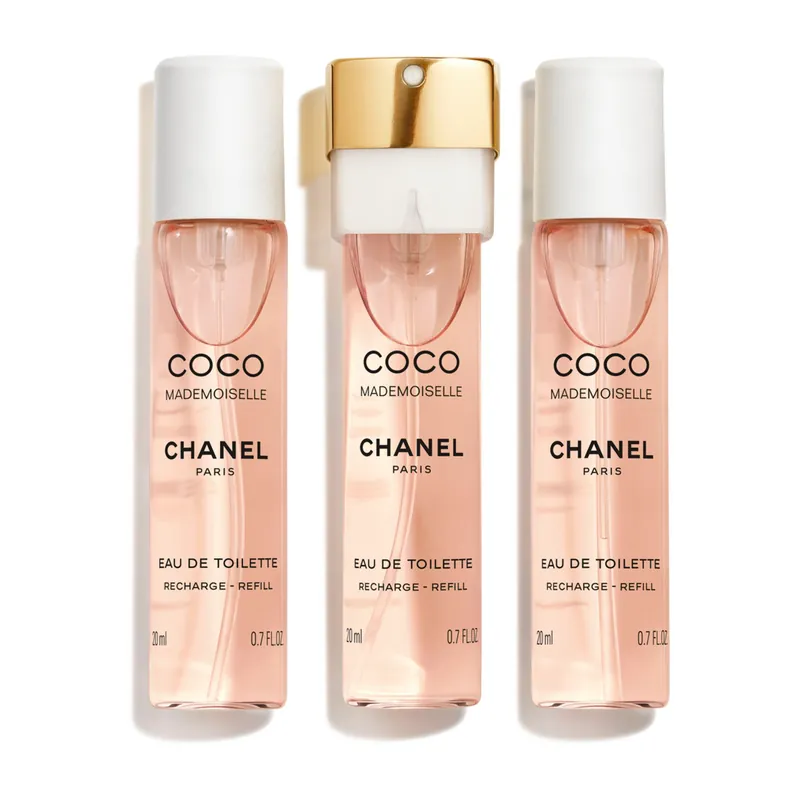 Must-Have CHANEL COCO MADEMOISELLE EAU DE TOILETTE TWIST & SPRAY 3x20ml NACHFÜLLUNG
