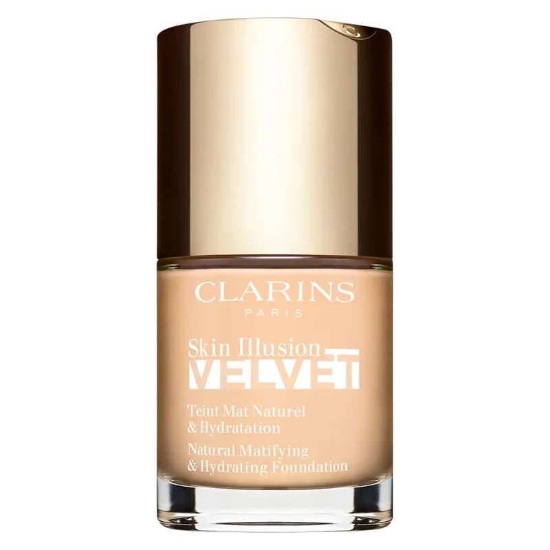 Clarins Skin Illusion Velvet Foundation Nur Heute