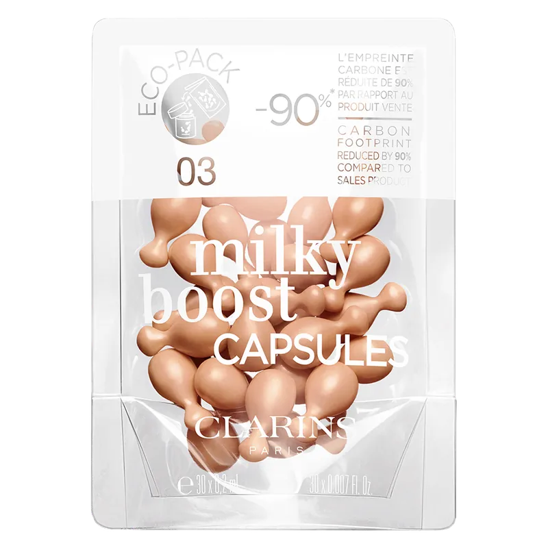 Super-Preis Clarins Milky Boost Make-up Capsules Refill 30 x 0,2 ml