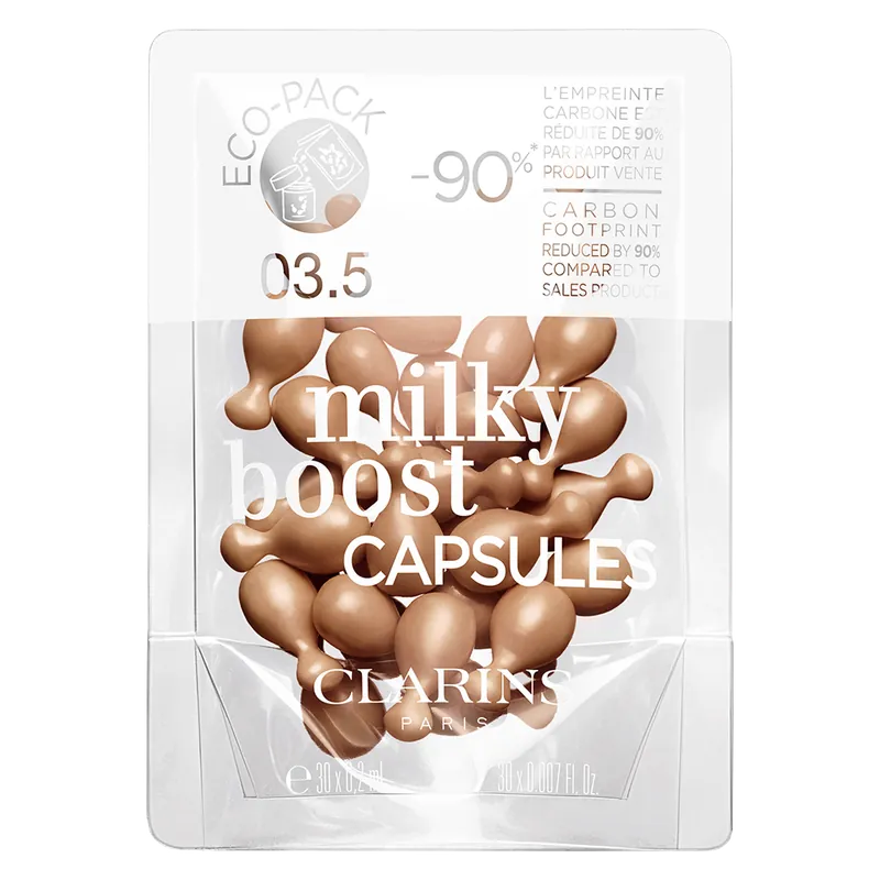 Sale Clarins Milky Boost Make-up Capsules Refill 30 x 0,2 ml