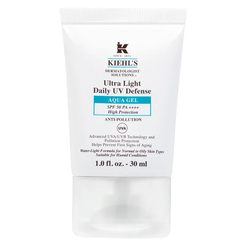 Kiehl‘s Ultra Light UV Defense Aqua Gel SPF50 Geprüft