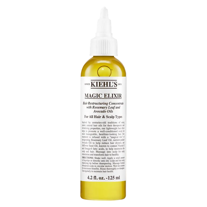 Kiehl‘s Magic Elixir Hair Restructuring Concentrate Rosmarin-Blättern & Avocado Online Kaufen