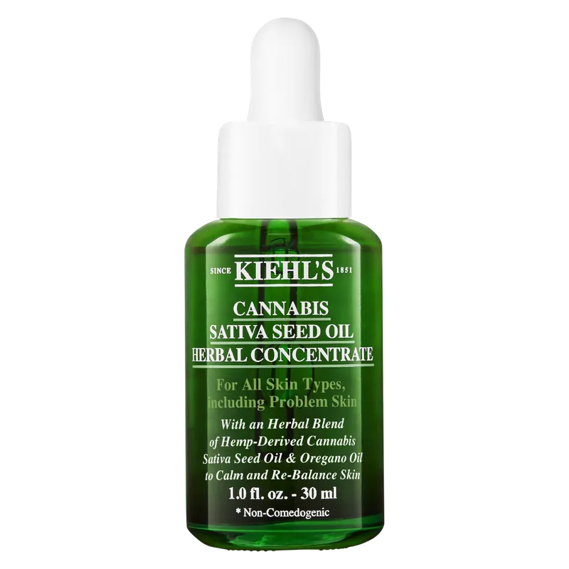 Solange Der Vorrat Reicht Kiehl‘s Cannabis Sativa Seed Oil Herbal Concentrate