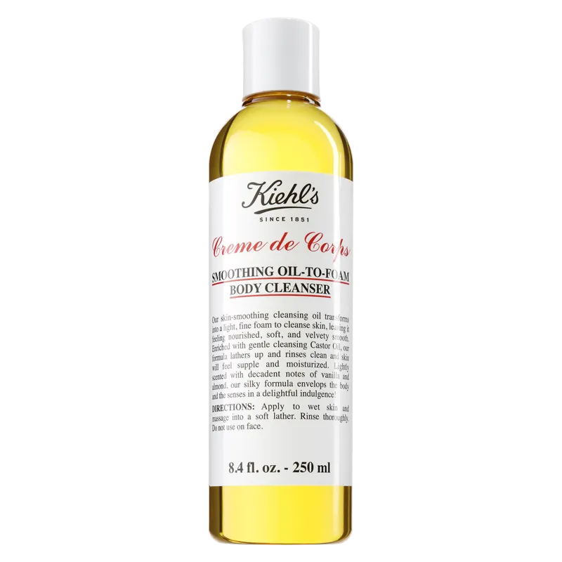 Meistverkauft Kiehl‘s Creme de Corps Smoothing Oil-to-Foam Body Cleanser