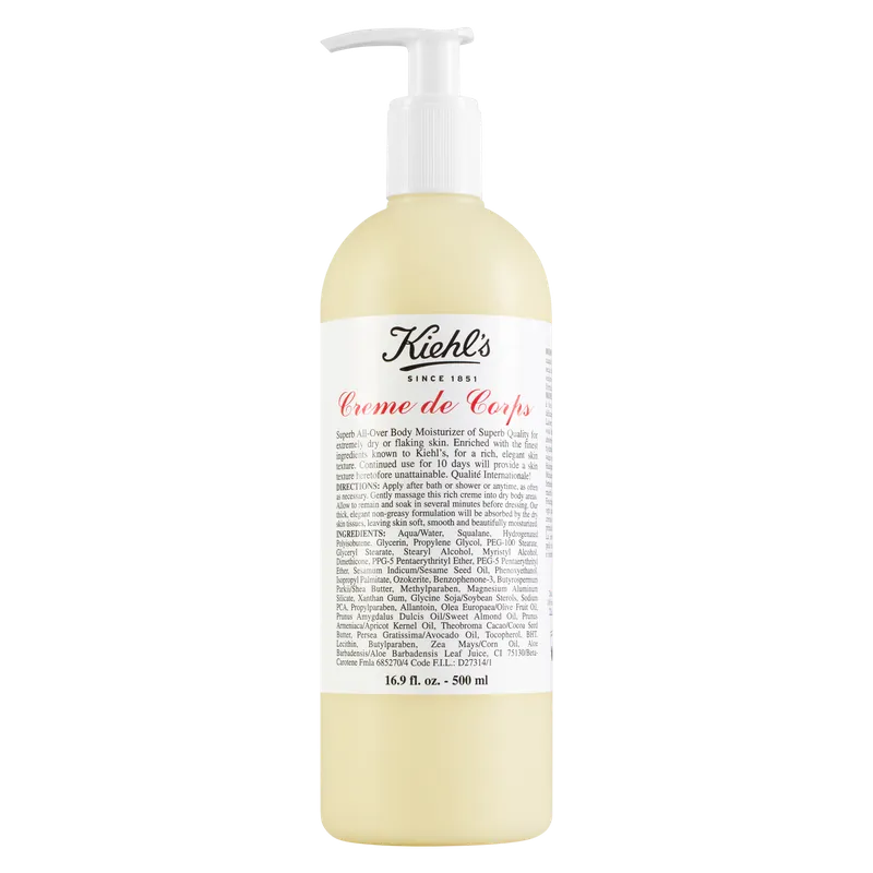 Solange Der Vorrat Reicht Kiehl‘s Creme de Corps Body Cream with Pump