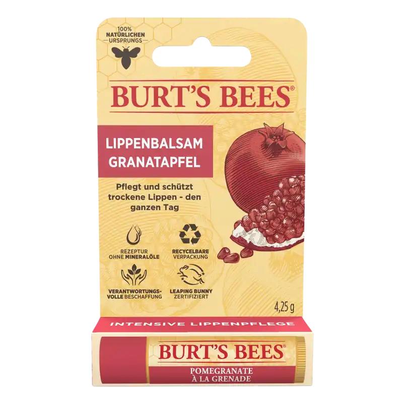 Schneller Versand Burts Bees Pomegranate Lip Balm