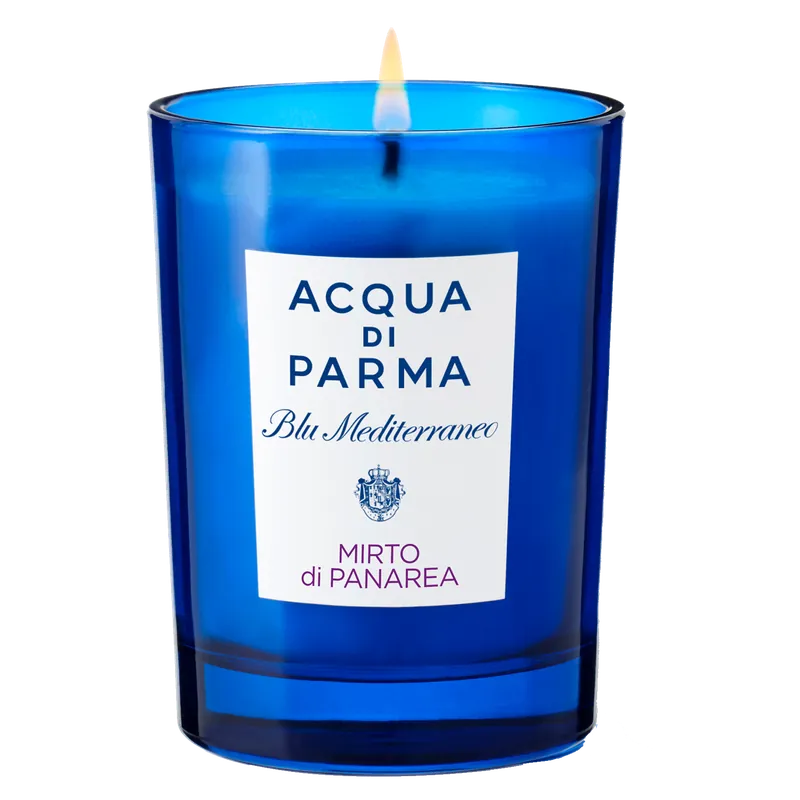 Neuheit ACQUA DI PARMA BLU MEDITERRANEO MIRTO DI PANAREA Glass Candle