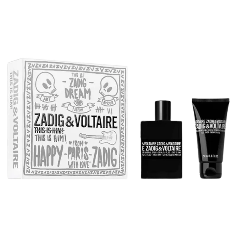 Neu Zadig & Voltaire This is him! Eau de Toilette (EdT) 50ml SET