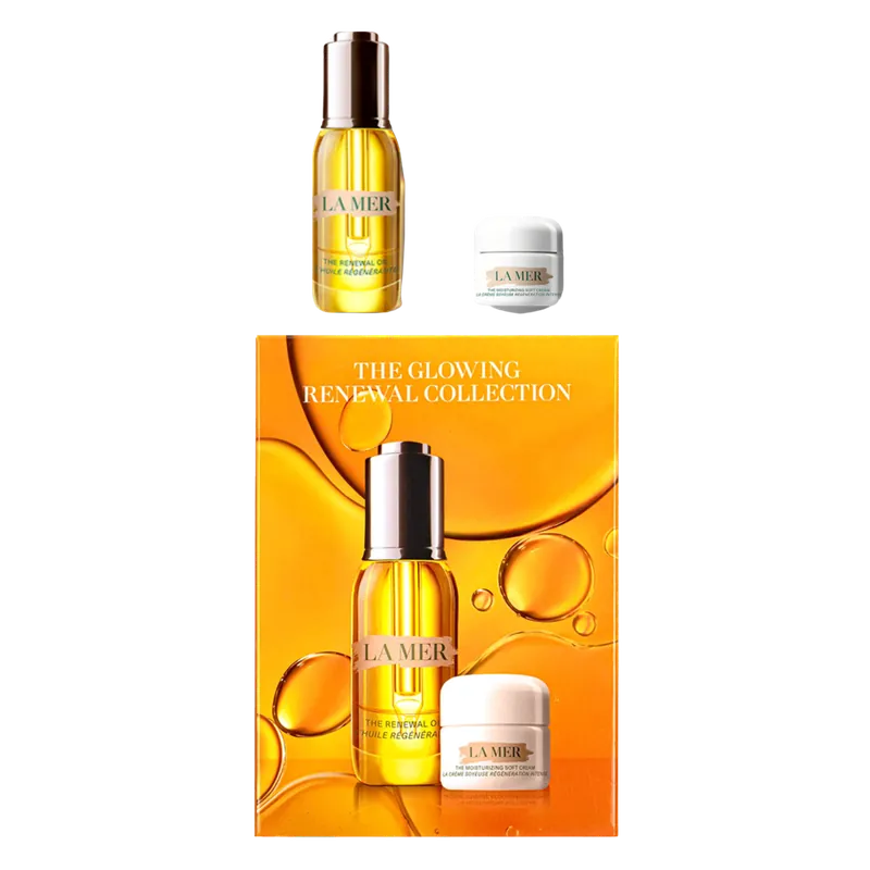 La Mer Gesichtspflege The Glowing Renewal Collection SET Mega-Angebot