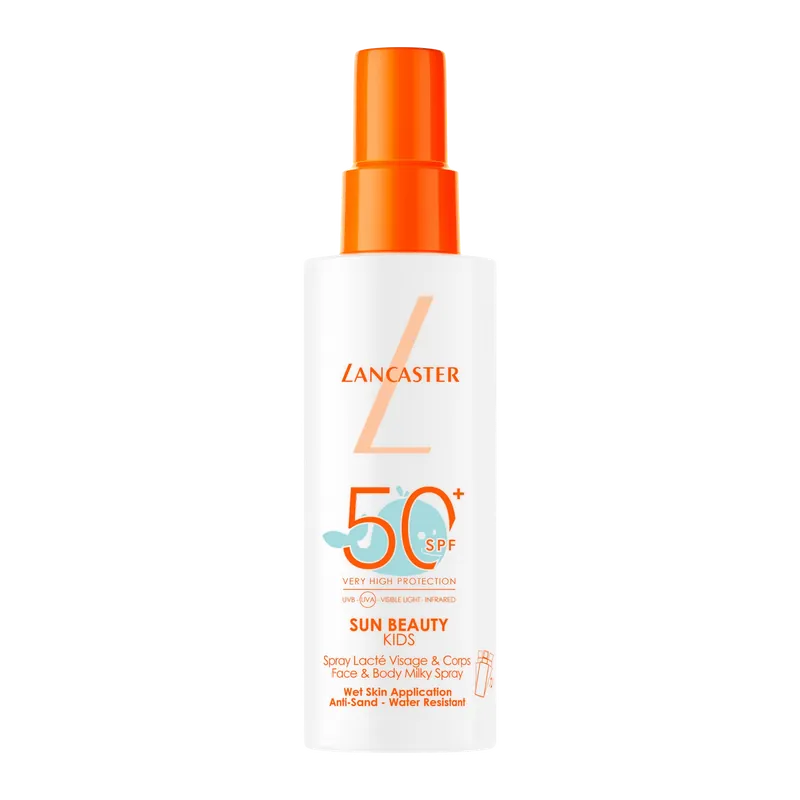 Lancaster Sun Beauty Kids Face & Body Milky Spray SPF50+ Neuheit