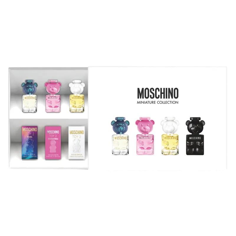 Billig Moschino Moschino Miniature Collection 4er SET