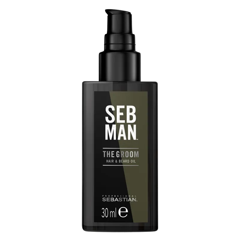 Sebastian Professional SEB MAN The Groom Pflegeöl für Haare und Bart Neu Im Sortiment