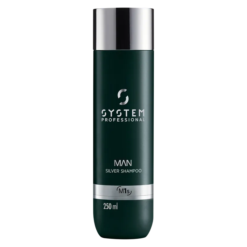 Zertifiziert System Professional LipidCode Man Silver Shampoo