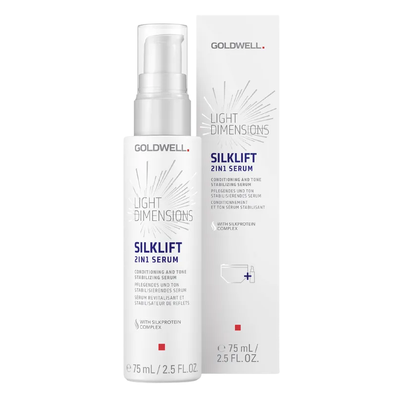 Solange Der Vorrat Reicht Goldwell Lightdimensions Silklift 2-in-1 Serum