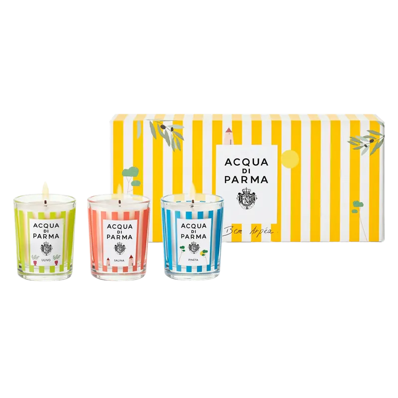 ACQUA DI PARMA SALINA Trio Candle Set 3x 70g Jetzt Kaufen