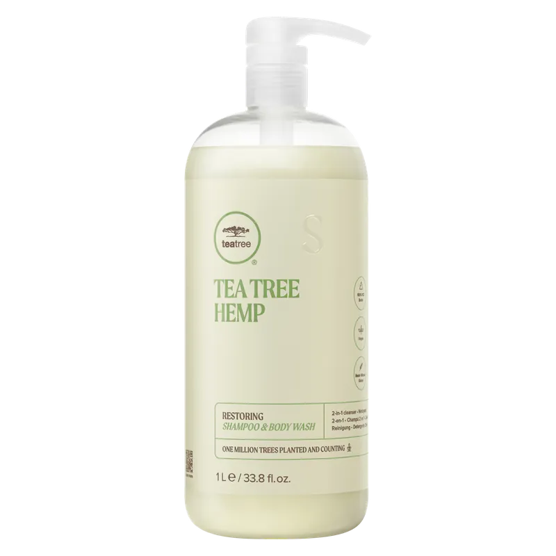 Paul Mitchell Tea Tree Hemp Restoring Shampoo & Body Wash Meistverkauft