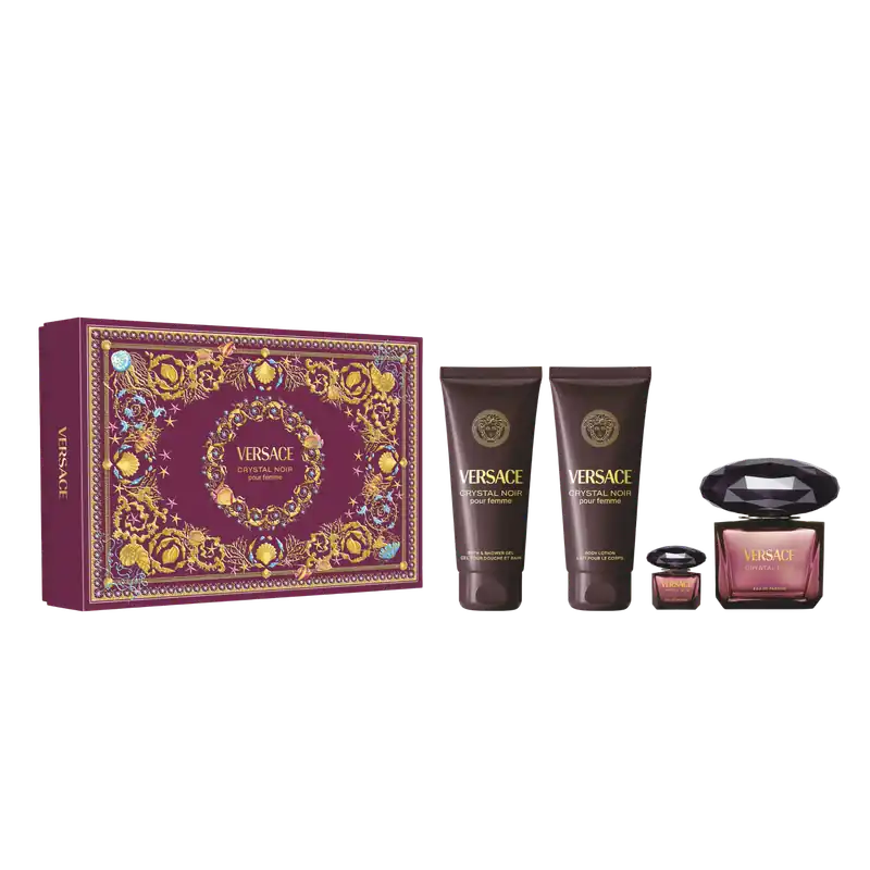 Abverkauf Versace Crystal Noir Eau de Parfum (EdP) 90ml Set
