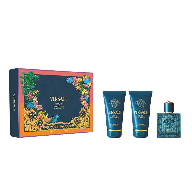 Jetzt Kaufen Versace Eros Eau de Toilette (EdT) 50ml Set