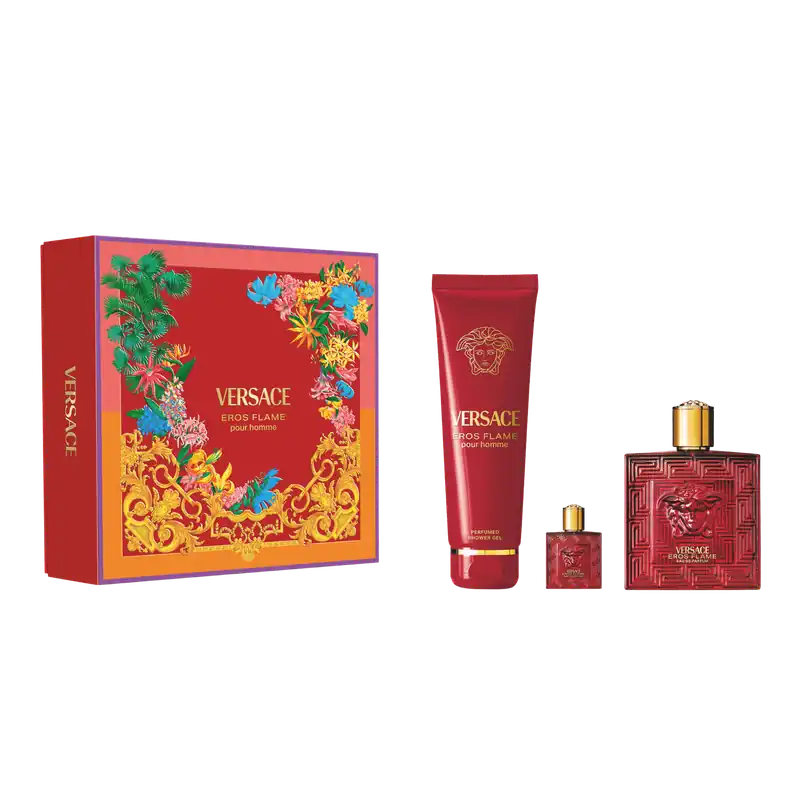 Versace Eros Flame Eau de Parfum (EdP) 100ml Set Angebot