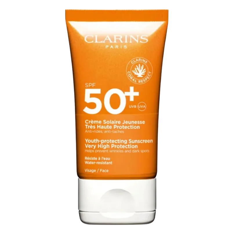 Clarins Sonnenschutz Crème Solaire Jeunesse Très Haute Protection 50+ Versand Am Gleichen Tag