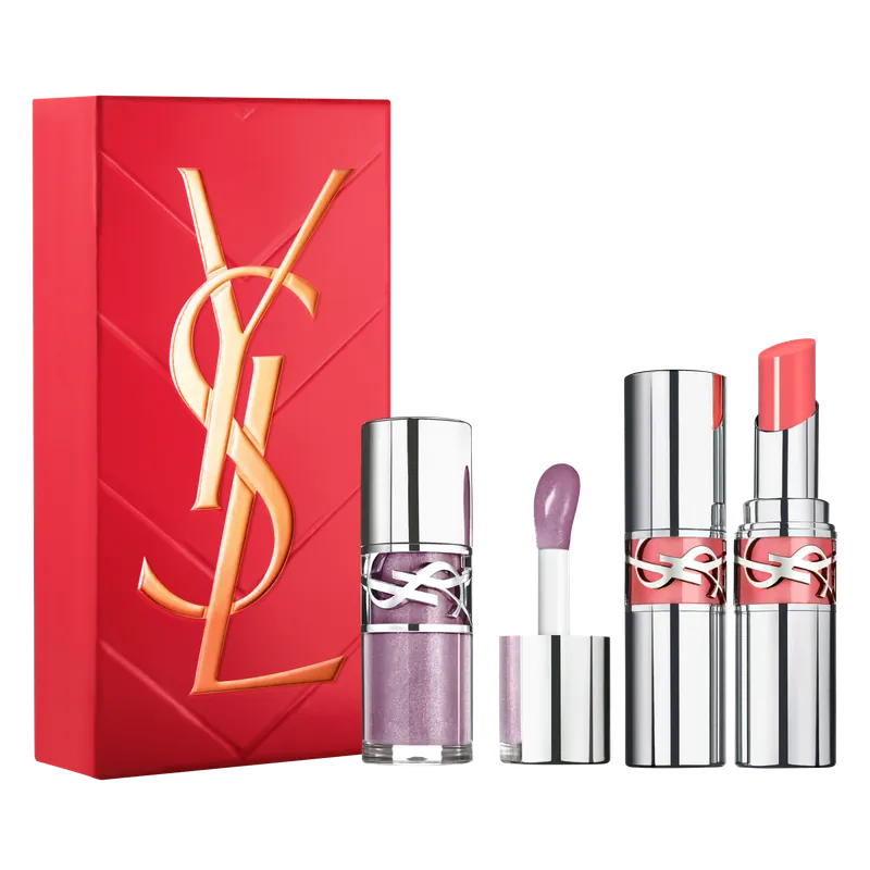 Aktuell Yves Saint Laurent Loveshine Plumping Lip Oil Gloss SET
