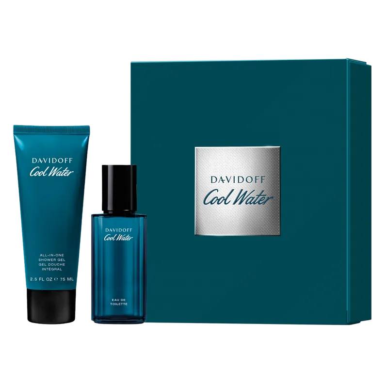 Ausverkauf Davidoff Cool Water Eau de Toilette (EdT) 40ml SET