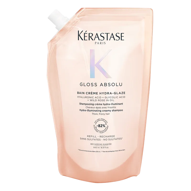 Kérastase Gloss Absolu Crème Bain Crème Hydra-Glaze Shampoo Refill Highlight