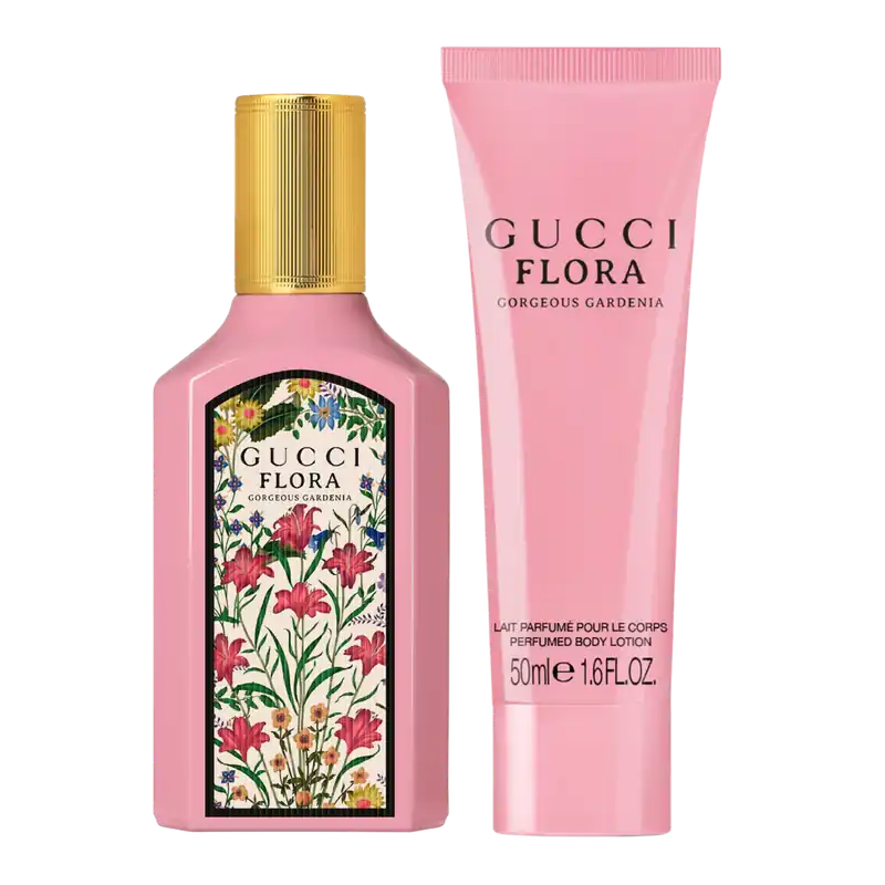 Gucci Flora Gorgeous Gardenia Eau de Parfum (EdP) 50ml SET Nur Heute