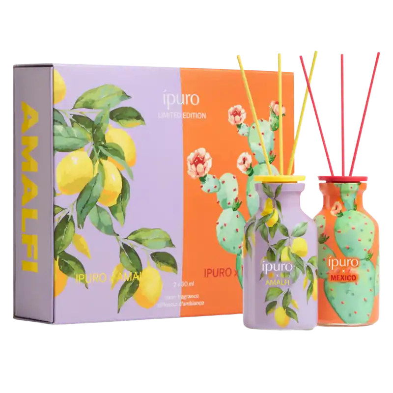 Versand Am Gleichen Tag ipuro Travel The World Amalfi & Mexico Raumduft 2x50ml SET