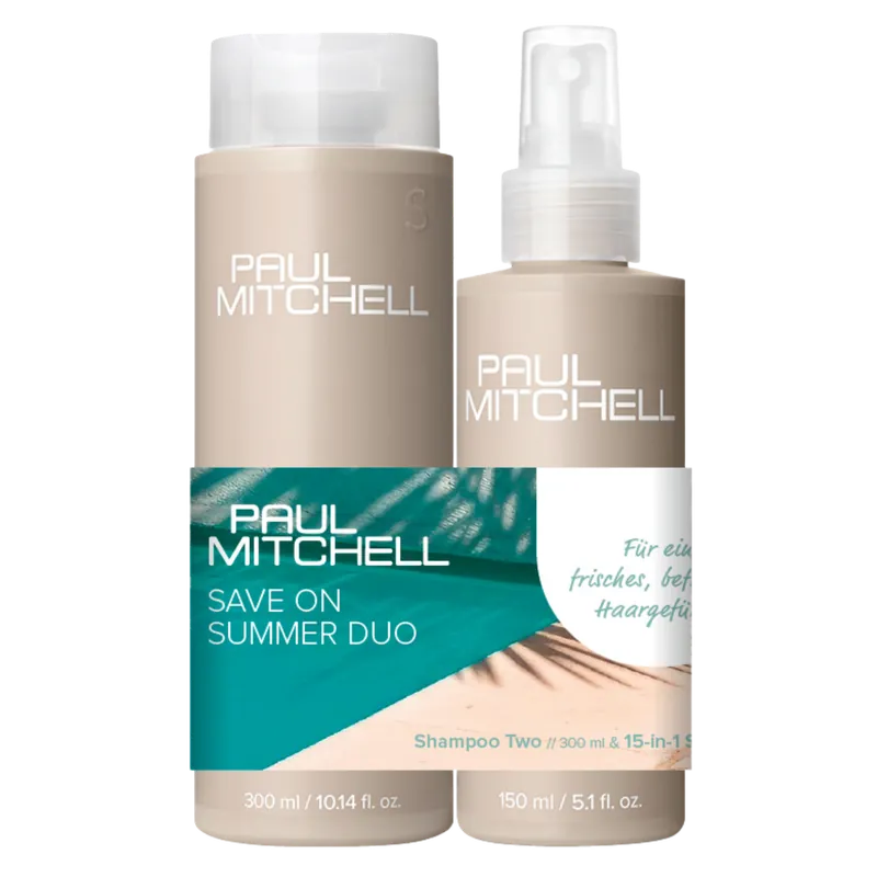 Sichere Zahlung Paul Mitchell Save on Summer Duo Shampoo Two 300ml SET