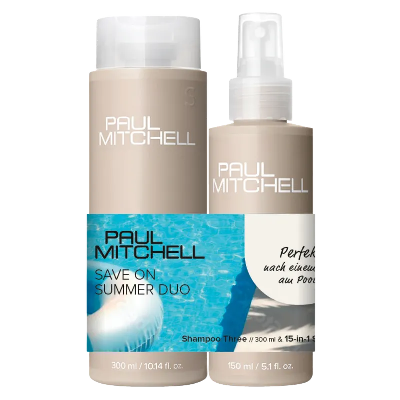 Wochenendangebot Paul Mitchell Save on Summer Duo Shampoo Three 300ml SET