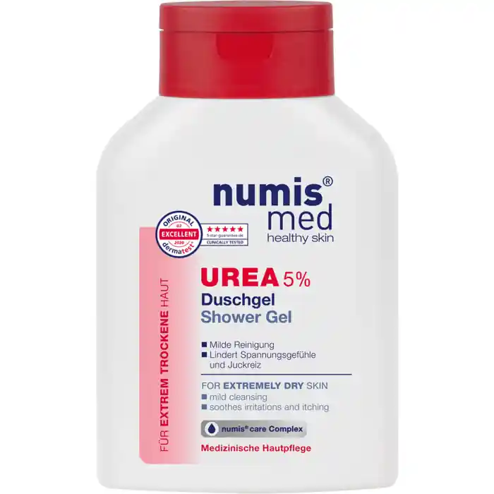 Zertifiziert numis med UREA 5% Duschgel
