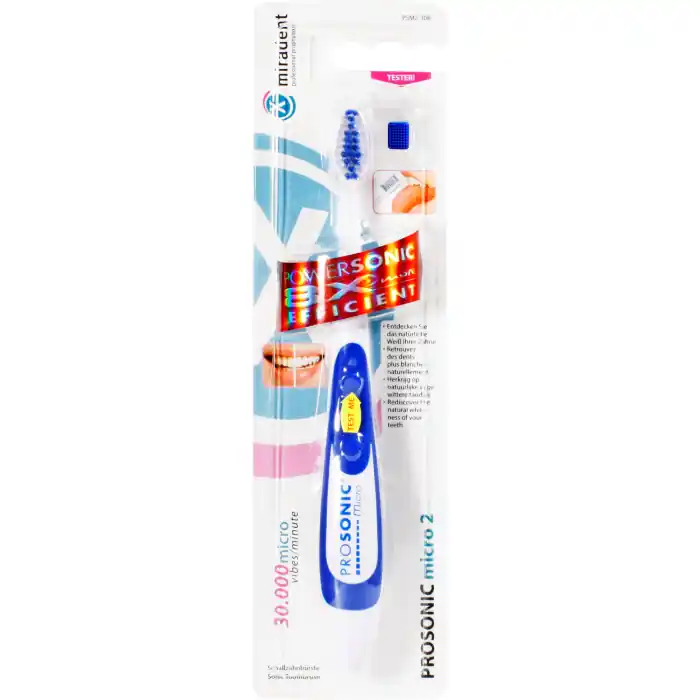 miradent PROSONIC micro 2 Elektro Zahnbürste Sichere Zahlung