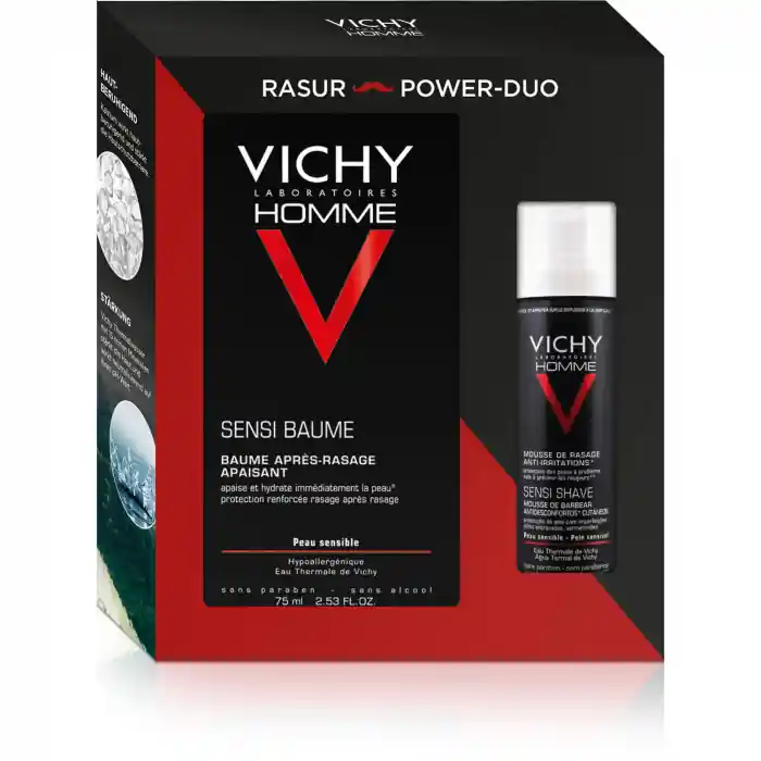 VICHY Homme Rasur & Sensitiv-Balsam X-Mas Coffret Aktuell