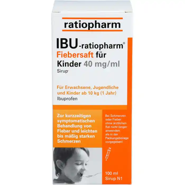 Sale Ibu-ratiopharm Fiebersaft für Kinder 40mg/ml