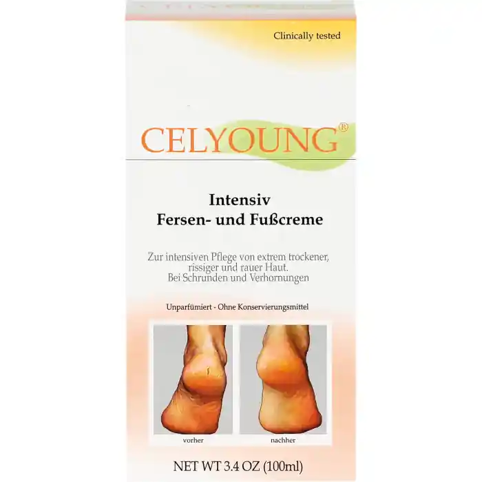 Preisreduziert CELYOUNG Intensiv Fersen u. Fußcreme