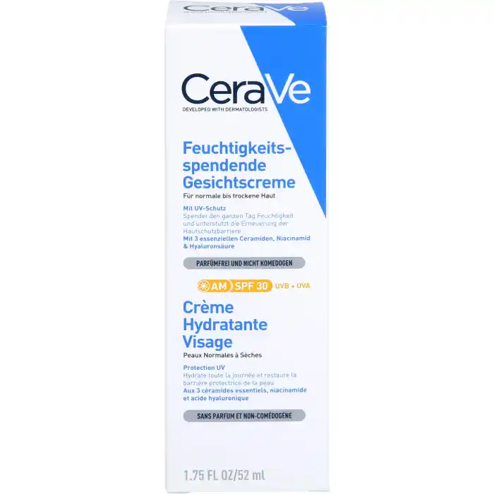 Jetzt Bestellen Cerave FEUCHTIGKEITSSPENDENDE GESICHTSCREME SPF 30