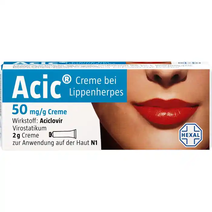 Garantierte Lieferung Acic Creme bei Lippenherpes
