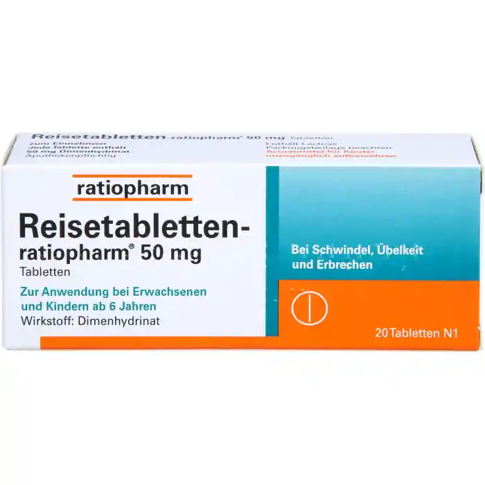 REISETABLETTEN-RATIOPHARM Bestpreis